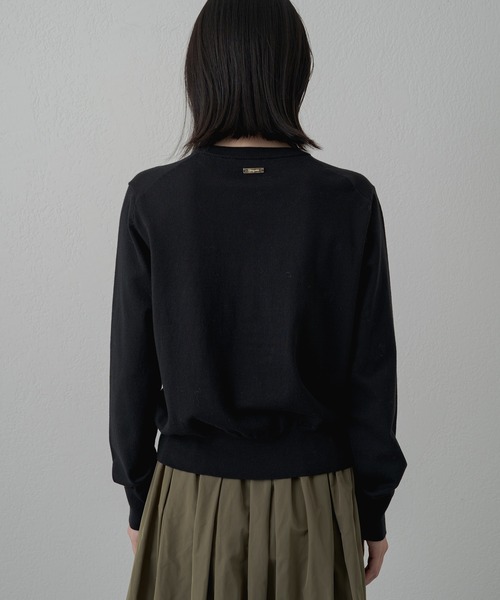 Loungedress（ラウンジドレス） 長袖ニット FREE ブルー レディース