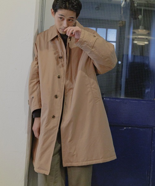 niko and…（ニコアンド） ステンカラーコート LARGE ベージュ メンズ