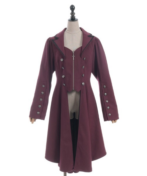 NIBBLE POISON（ニブルポイズン） コート チェスターコート テーラー襟