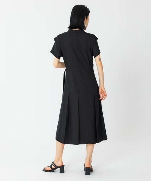 「UNITED TOKYO」 半袖ワンピース 1 ブラック レディース_画像3