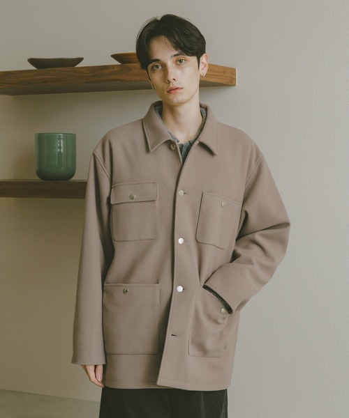 ＊Rby45rpm 藍染 スウェット テーラードジャケット カバーオール 5 WORKERS ワーカーズ【SUPER BIG CAT Railroad Jacket】≪Indigo Denim