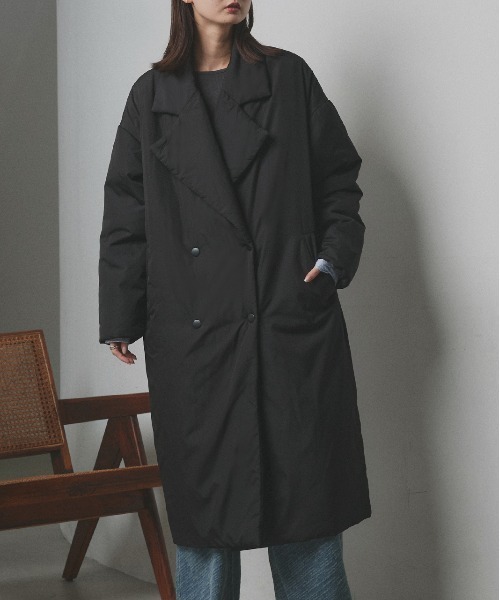 ad thie（アドティエ） コート チェスターコート 中綿 テーラード