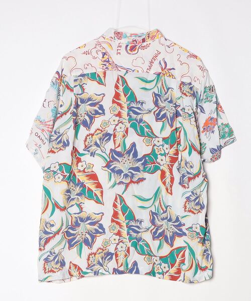 「東洋エンタープライズ」 半袖シャツ LARGE オフホワイト メンズの画像