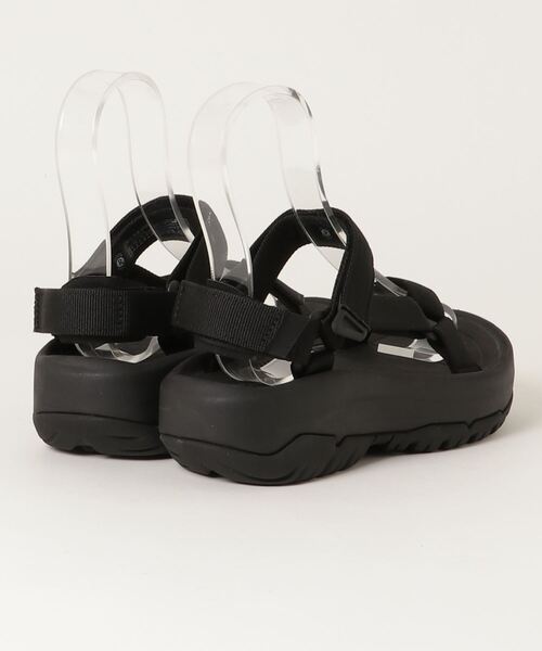 「Teva」 フラットサンダル 8 ブラック レディース_画像2
