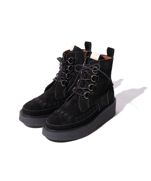 glamb（グラム） ブーツ 2 ブラック メンズ : ZOZOTOWN Yahoo!店