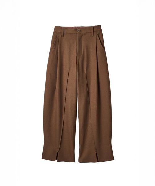 Knuth Marf（クヌースマーフ） ワイドパンツ スラックス パンツ front