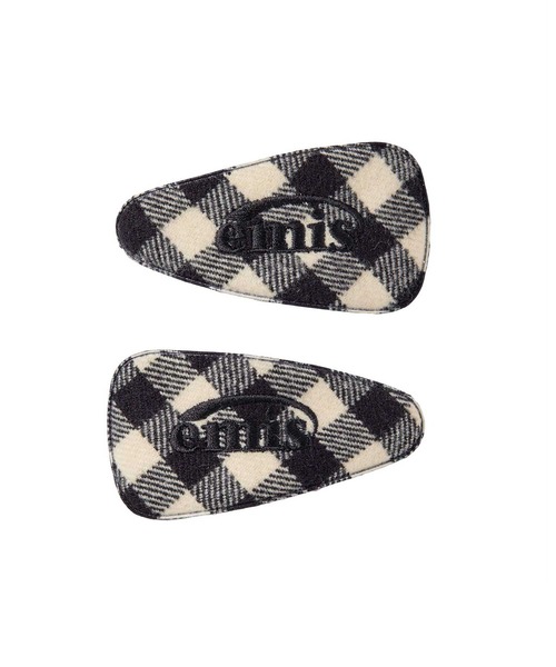 emis ヘアクリップ CHECK WIDE HAIRPIN : ZOZOTOWN Yahoo!店 - 通販