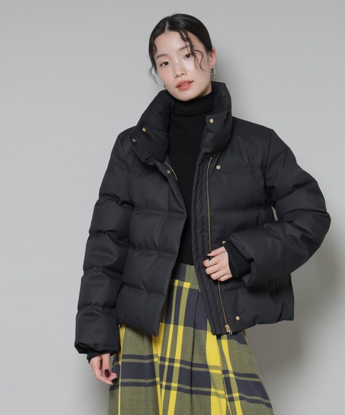 NANO universe ダウンコート ダウンジャケット ボリュームネックダウン