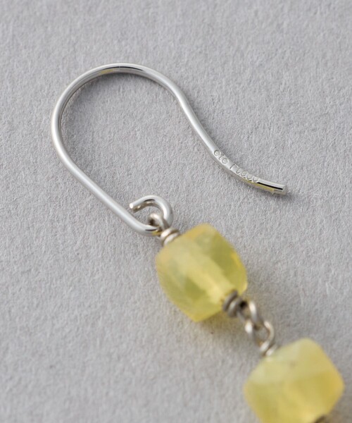 ete パール ナチュラルストーン ピアス　イエローゴールド ete（エテ） ピアス ナチュラルストーン ピアス レディース : ZOZOTOWN