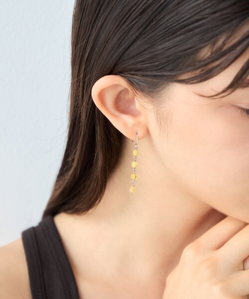 ete（エテ） ピアス ナチュラルストーン ピアス レディース : ZOZOTOWN