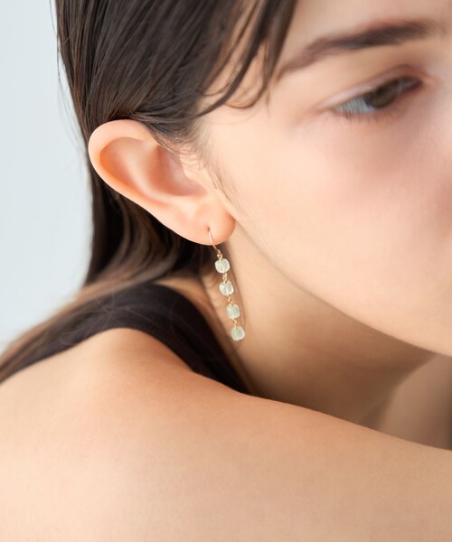 ete（エテ） ピアス ナチュラルストーン ピアス レディース : ZOZOTOWN