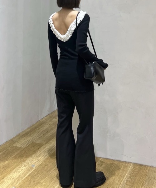 STYLEMIXER（スタイルミキサー） ニット セーター バックオープン