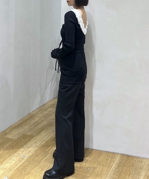 STYLEMIXER（スタイルミキサー） ニット セーター バックオープン