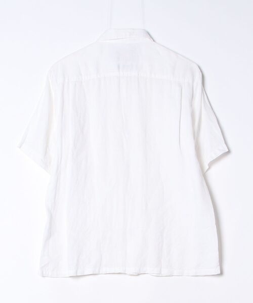 「MR.OLIVE」 半袖シャツ MEDIUM ホワイト メンズ_画像2