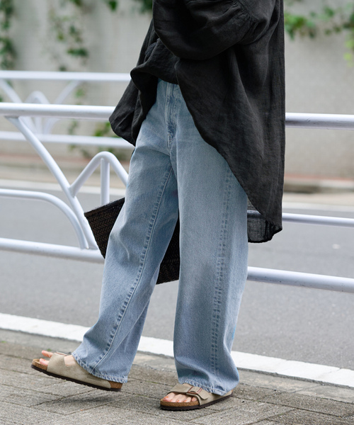 FRAMeWORK（フレームワーク） デニムパンツ 38 ブルー レディース