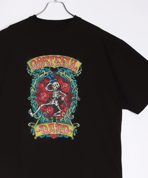 「Grateful Dead」 半袖Tシャツ L ブラック系その他 メンズ_画像4
