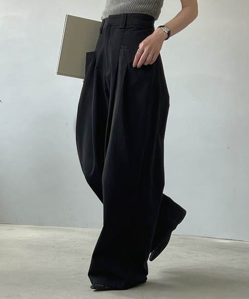 「chuclla」 パンツ L ベージュ レディース_画像3