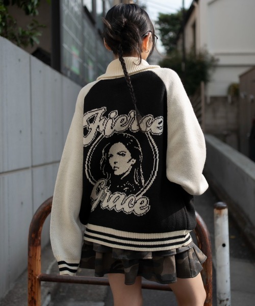 ニットアウター WEGO（ウィゴー） ブルゾン アウター WEGO/「25年秋冬新作