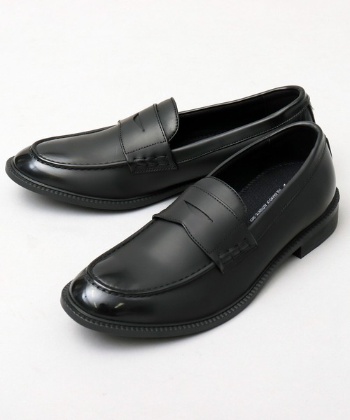 「glabella」 ローファー L ブラック メンズ_画像3