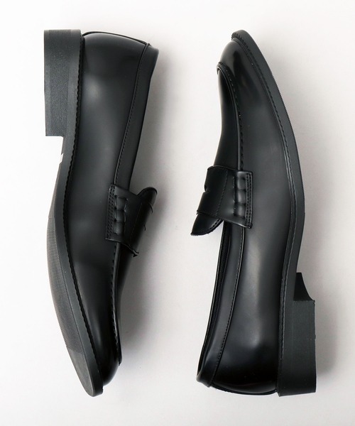 「glabella」 ローファー L ブラック メンズ_画像5