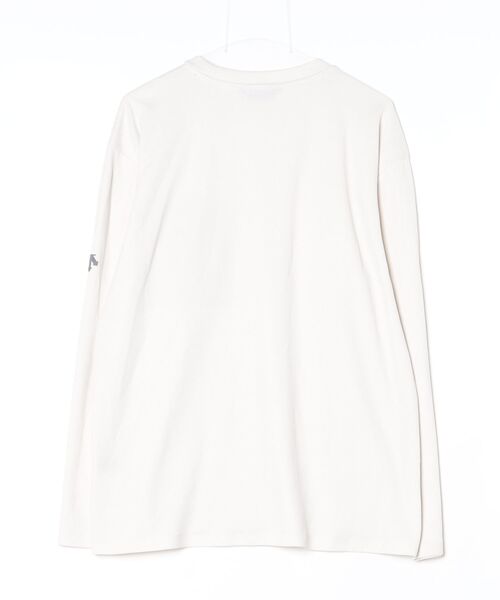 「DESCENTE ALLTERRAIN」 長袖Tシャツ O ベージュ メンズ_画像2