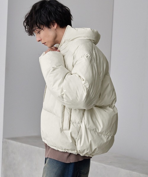 「MONO-MART」 ブルゾン M アイボリー メンズ_画像9