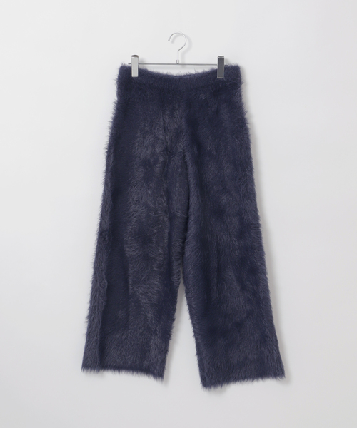 パンツ ファーファーニットパンツ レディース メンズ : ZOZOTOWN Yahoo