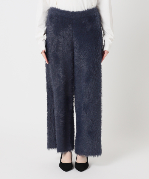 パンツ ファーファーニットパンツ レディース メンズ : ZOZOTOWN Yahoo