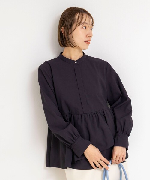 NOLLEY'S（ノーリーズ） ブラウス シャツ ウォッシャブルイレギュラー