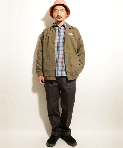 「ROTAR」 コーチジャケット X-LARGE カーキ メンズ_画像3