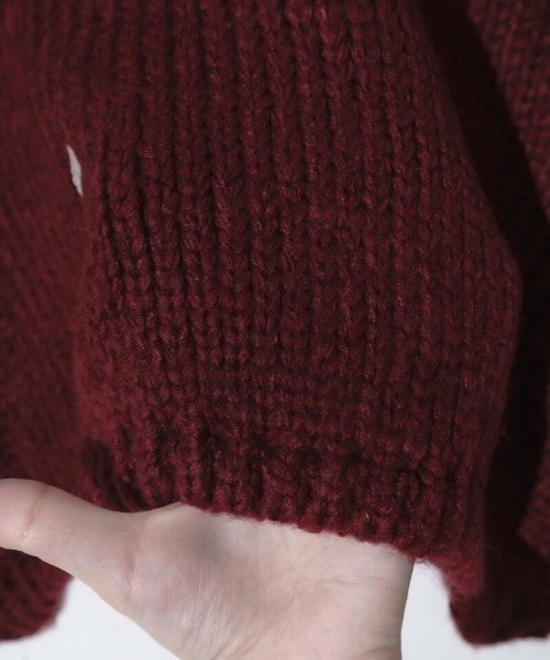 「flower」 長袖ニット FREE アイボリー レディース_画像7