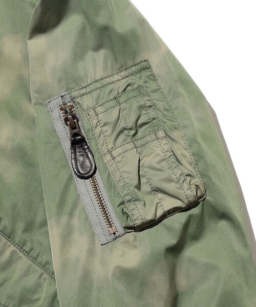 ブルゾン アウター MIL Flight Jacket NYCO Twill Pigment Print メンズの画像