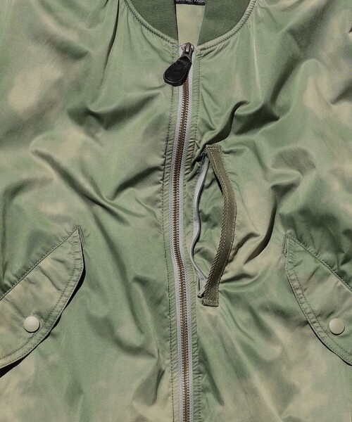 ブルゾン アウター MIL Flight Jacket NYCO Twill Pigment Print メンズの画像