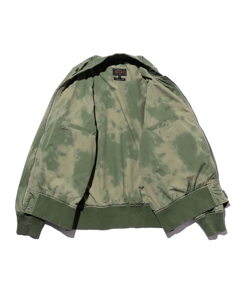 ブルゾン アウター MIL Flight Jacket NYCO Twill Pigment Print メンズの画像