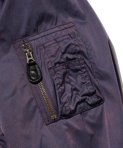 ブルゾン アウター MIL Flight Jacket NYCO Twill Pigment Print メンズの画像