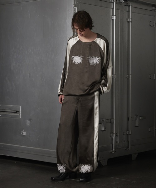 「GRANCY」 長袖Tシャツ S パープル メンズ_画像5