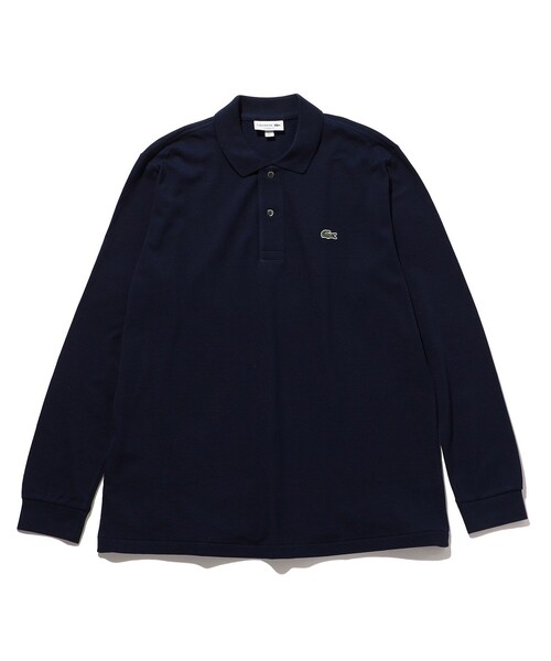 「LACOSTE」 長袖ポロシャツ 5 ネイビー メンズ