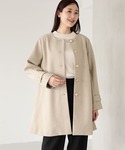 「GLOBAL WORK」 ノーカラーコート ...の詳細画像4