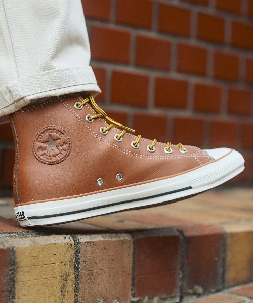CONVERSE（コンバース） ハイカットスニーカー 5h ブラウン メンズ