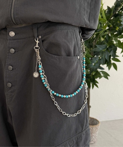 ウォレットチェーン ビーズウォレットチェーン : ZOZOTOWN Yahoo!店