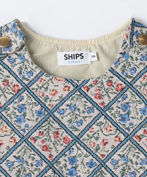 「SHIPS Colors」 「KIDS」ノースリーブワンピース 130 ブラック キッズ_画像7