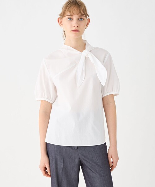 「BALLSEY」 半袖ブラウス 36 イエロー レディース_画像6