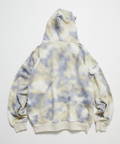 「NAUTICA」 ジップアップパーカー LARGE グリーン メンズの画像