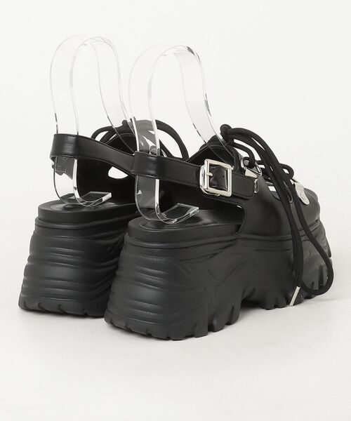 「jouetie」 シューズ MEDIUM ブラック レディース_画像2