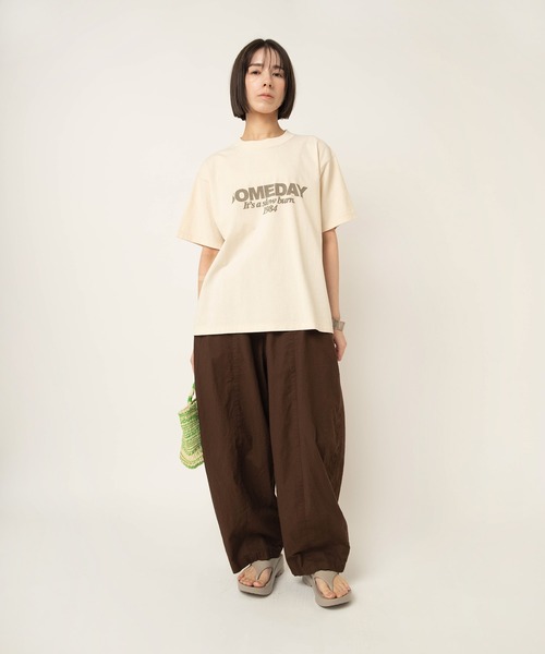 ワイドパンツ パンツ R4452 バリューバルーンパンツ レディースの画像