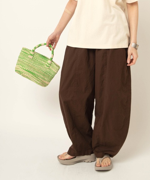 ワイドパンツ パンツ R4452 バリューバルーンパンツ レディースの画像