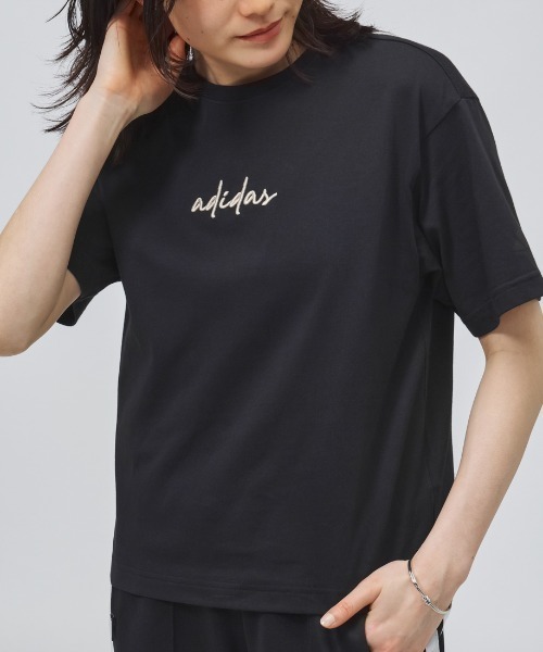 Answer4 限定Tシャツ レディースXS 黒 adidas（アディダス） tシャツ 「adidas×アルペン限定モデル