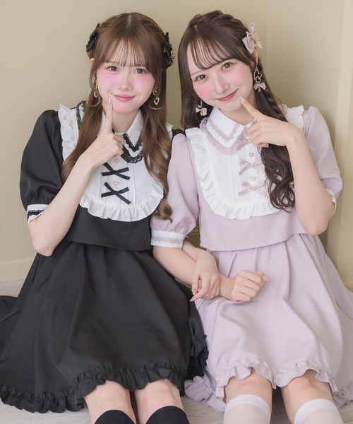 ROJITA（ロジータ） ワンピース トリプルリボンデザインワンピース