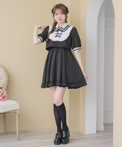 ROJITA（ロジータ） ワンピース トリプルリボンデザインワンピース