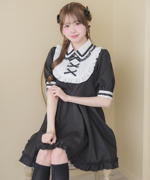 ROJITA ロジータ ワンピース ROJITA（ロジータ） ワンピース トリプルリボンデザインワンピース